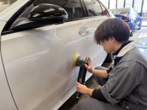 S__31383568_0-1 - SystemXセラミックコーティング|米国製特殊コーティング メルセデスベンツCクラス パールホワイト SystemXセラミックコーティング カービューティーワカヤマ