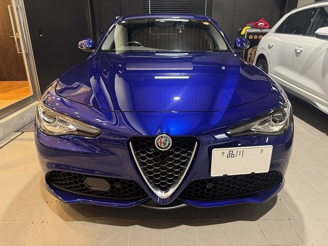 sx021-iic-giulia-01 - SystemXセラミックコーティング|米国製特殊コーティング アルファロメオ ジュリアのセラミックコーティング施工
