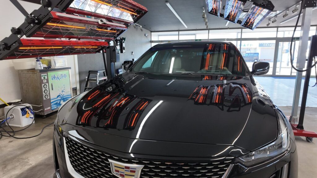 キャデラック CT5のセラミックコーティング施工