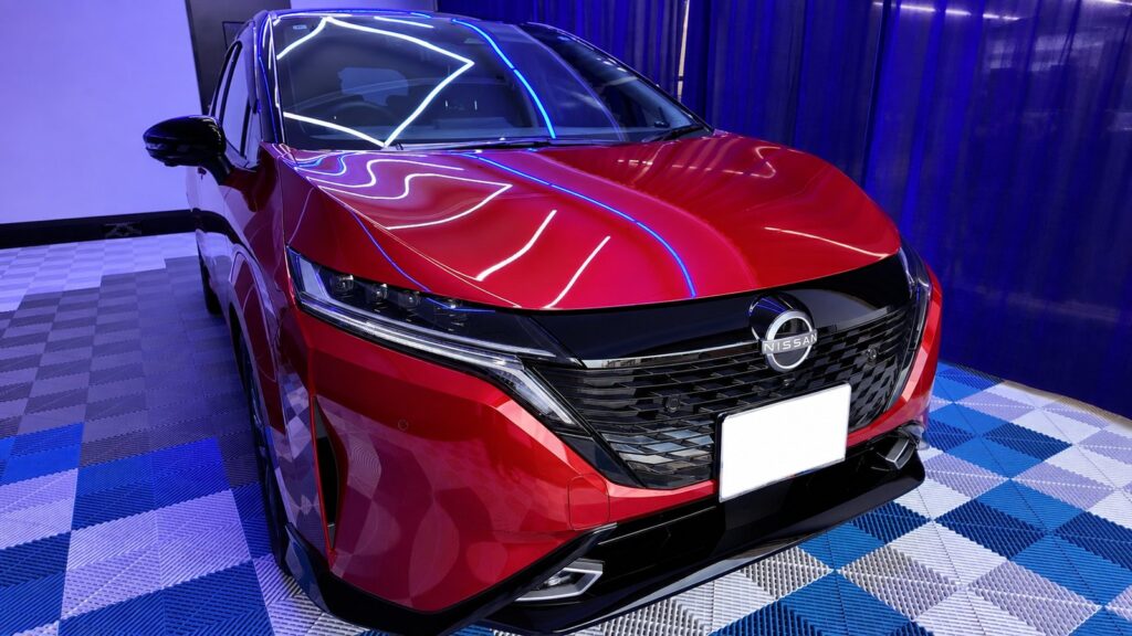 sx039-questa-aura-08 - SystemXセラミックコーティング|米国製特殊コーティング 日産 ノート オーラの仕上がり