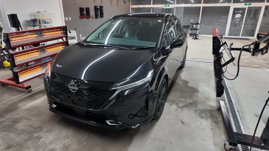 sx045-questa-noteaura-10 - SystemXセラミックコーティング|米国製特殊コーティング 日産 ノート オーラのセラミックコーティング施工