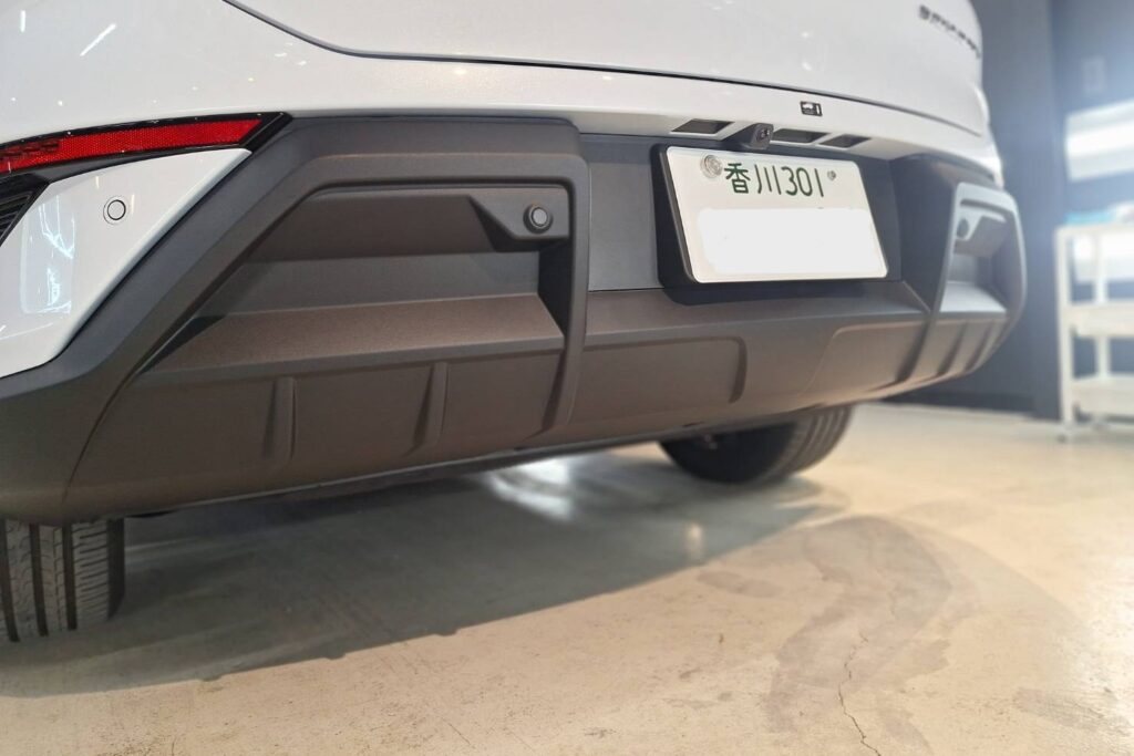 BYD シーライオン7のセラミックコーティング施工