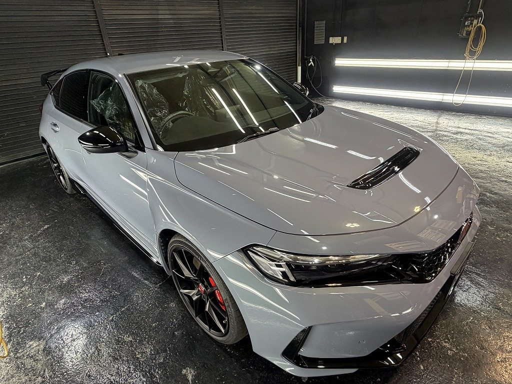 sx065-toyobody-civictyper-04 - SystemXセラミックコーティング|米国製特殊コーティング ホンダ シビック TYPE Rのセラミックコーティング施工