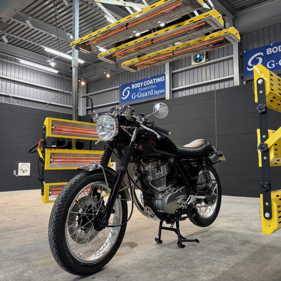 sx073-soup-sr400-11 - SystemXセラミックコーティング|米国製特殊コーティング ヤマハ SR400のセラミックコーティング施工