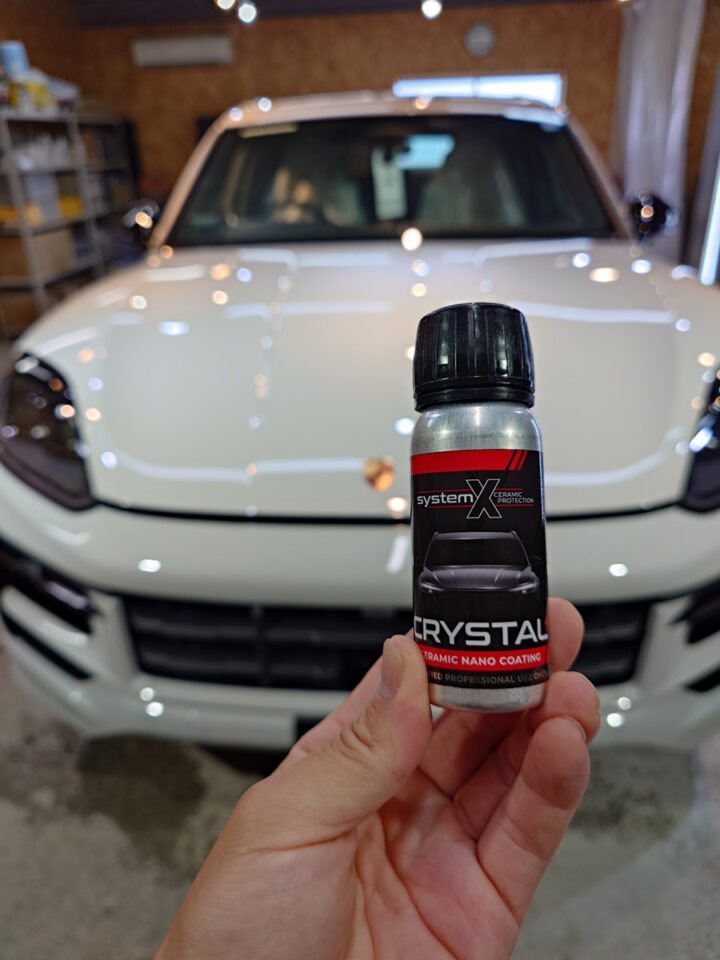 sx083-litre-cayenne-01 - SystemXセラミックコーティング|米国製特殊コーティング ポルシェ カイエンのセラミックコーティング施工