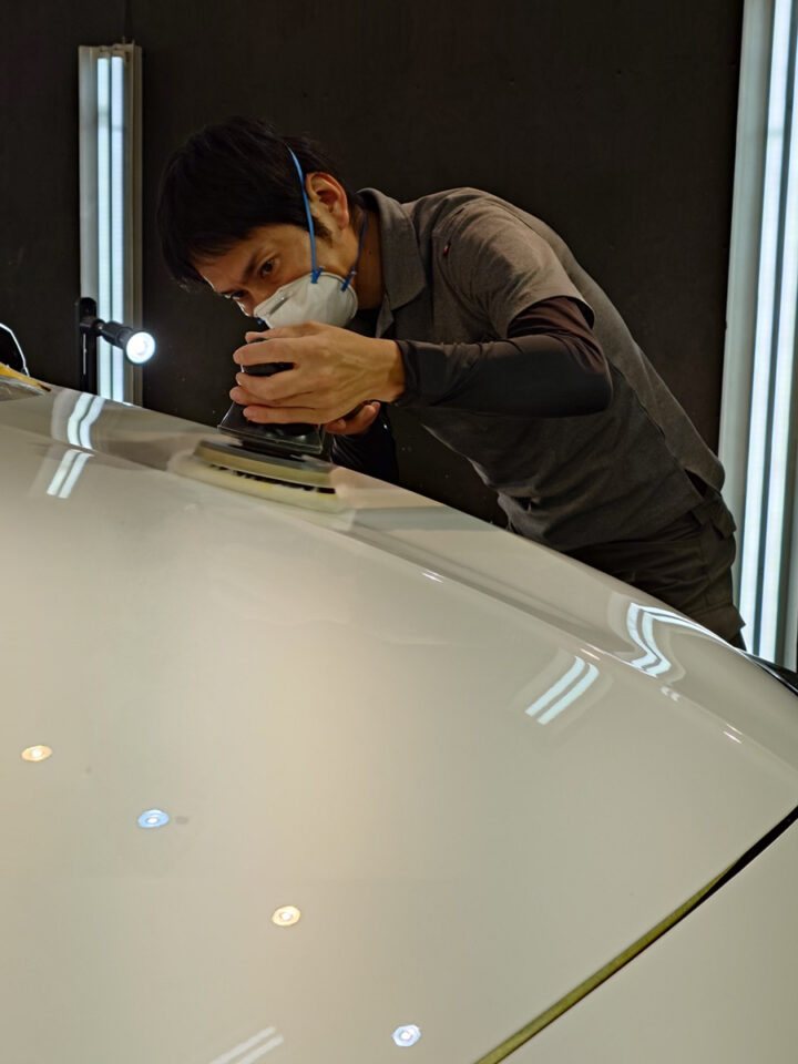 BMW 220のセラミックコーティング施工