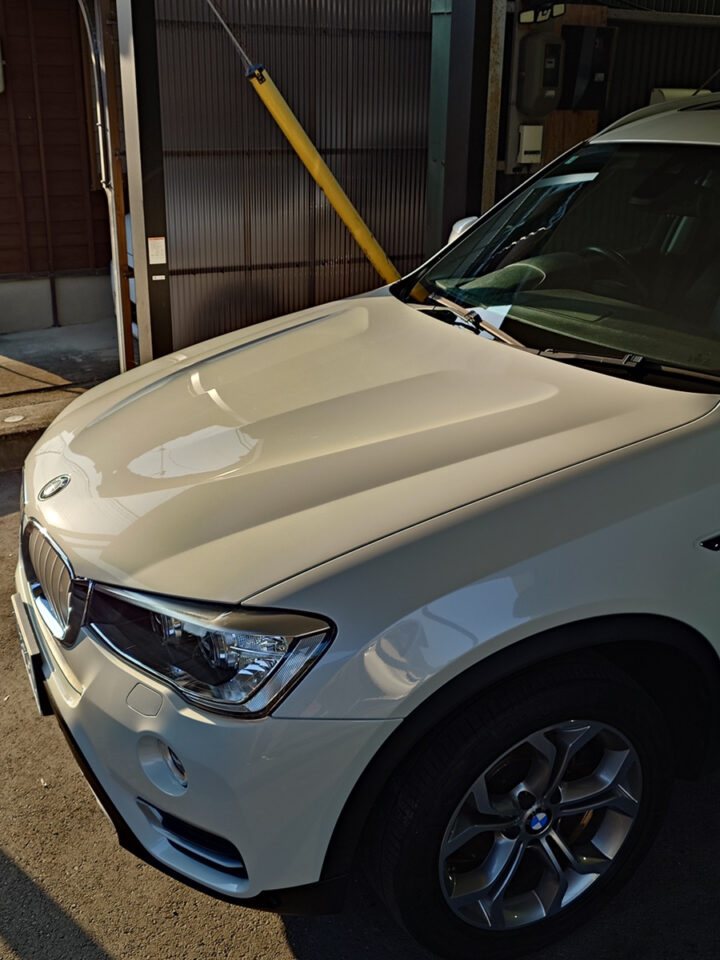 BMW X3の仕上がり