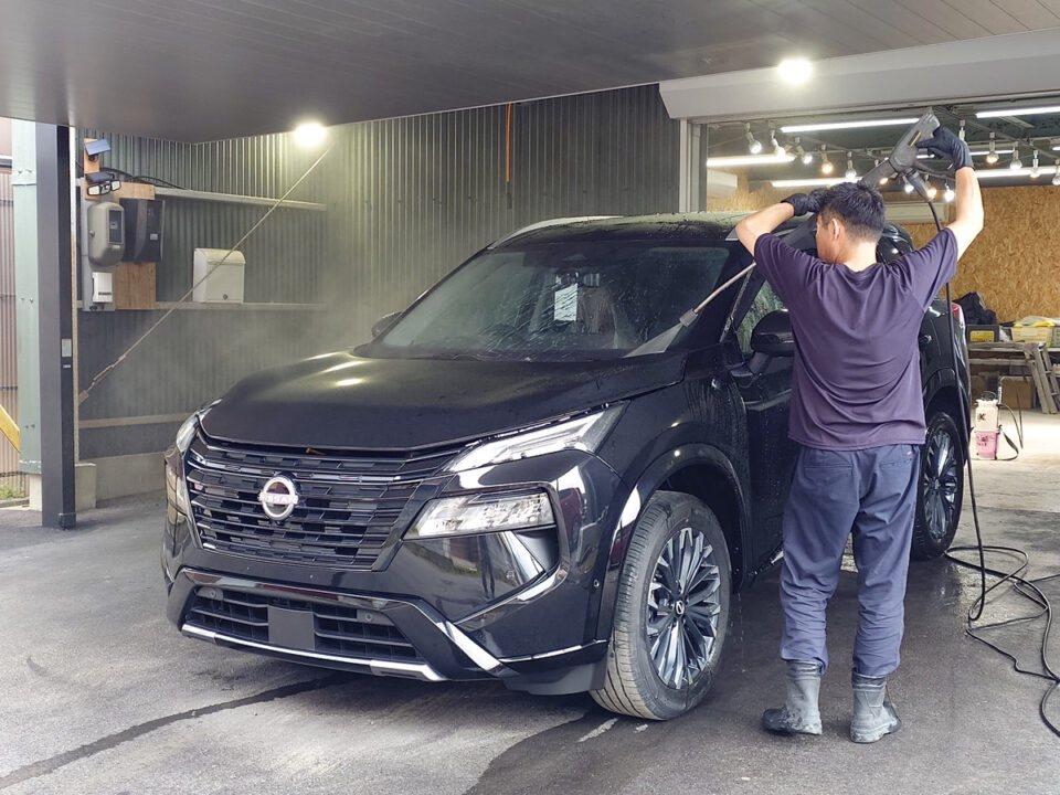 sx089-litre-xtrail-01 - SystemXセラミックコーティング|米国製特殊コーティング 日産 エクストレイルのセラミックコーティング施工