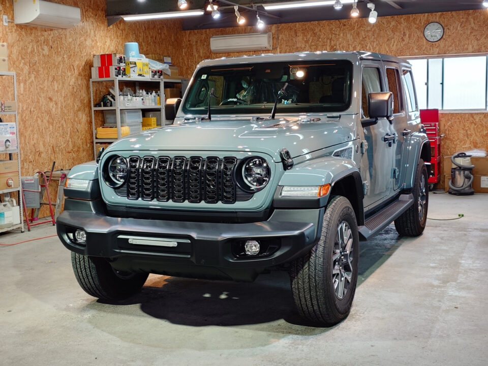 sx091-litre-wrangler-01 - SystemXセラミックコーティング|米国製特殊コーティング ジープ ラングラーのセラミックコーティング施工