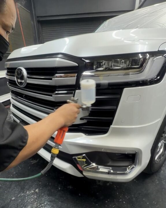 toyobody-lc300-13 - SystemXセラミックコーティング|米国製特殊コーティング グリルと素地部分への吹き付け施工
