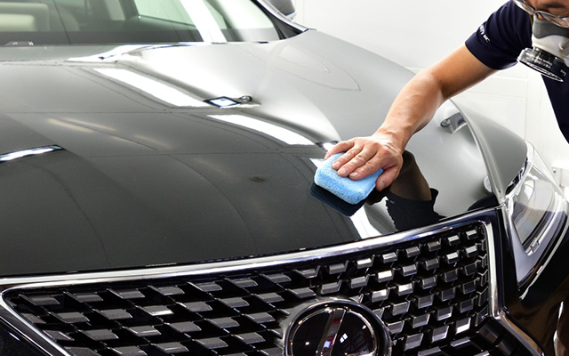 塗布・拭き上げ